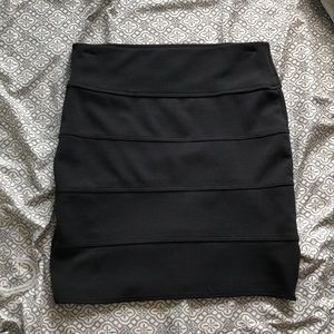 black pencil skirt